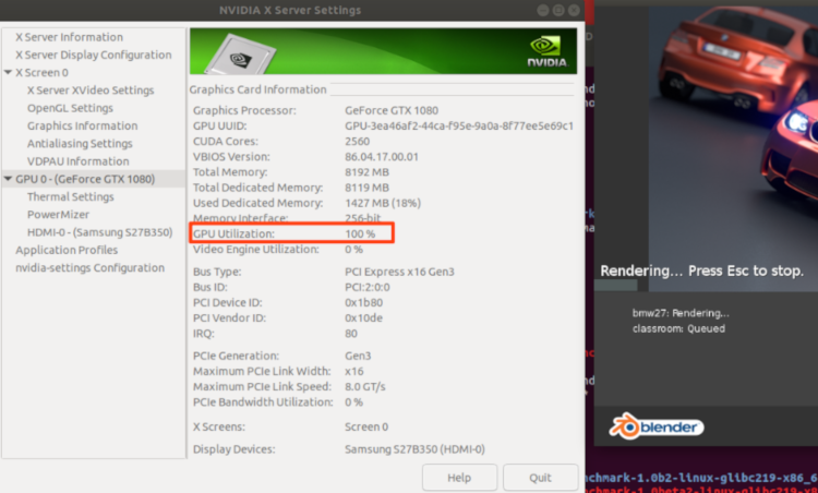 View GPU Utilization